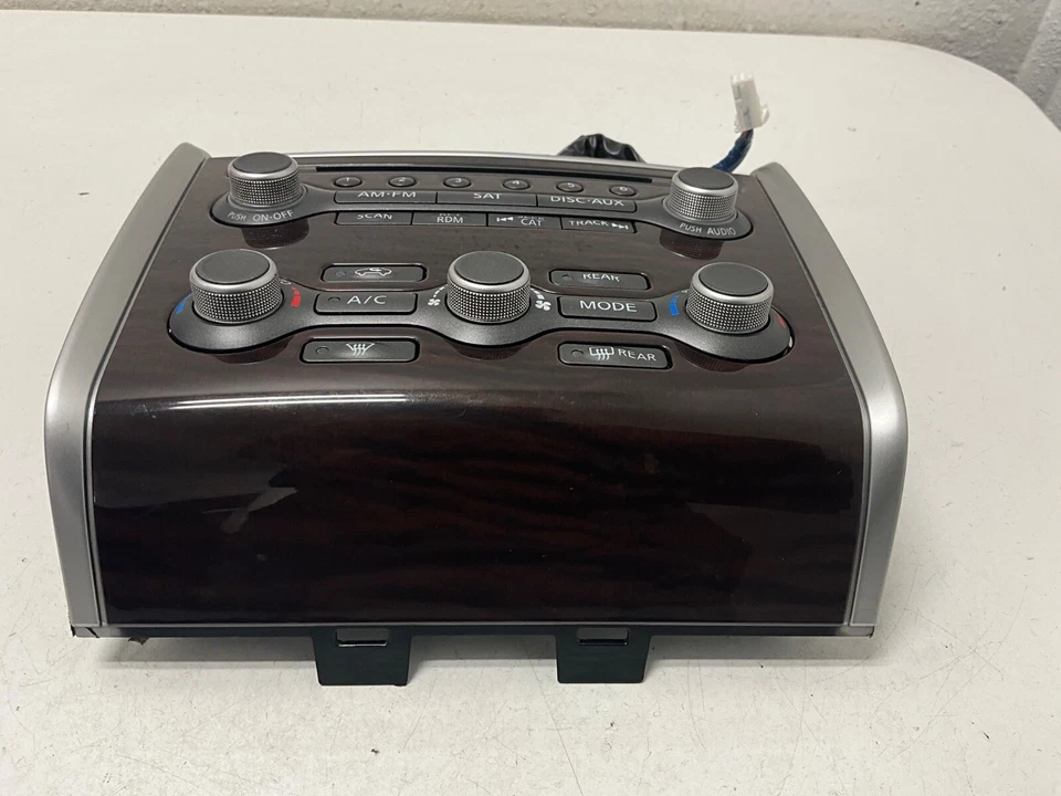 Nissan Pathfinder 2014 radio audio aire acondicionado panel de control de clima 68260-3KA6B OEM Foto 3 de 4