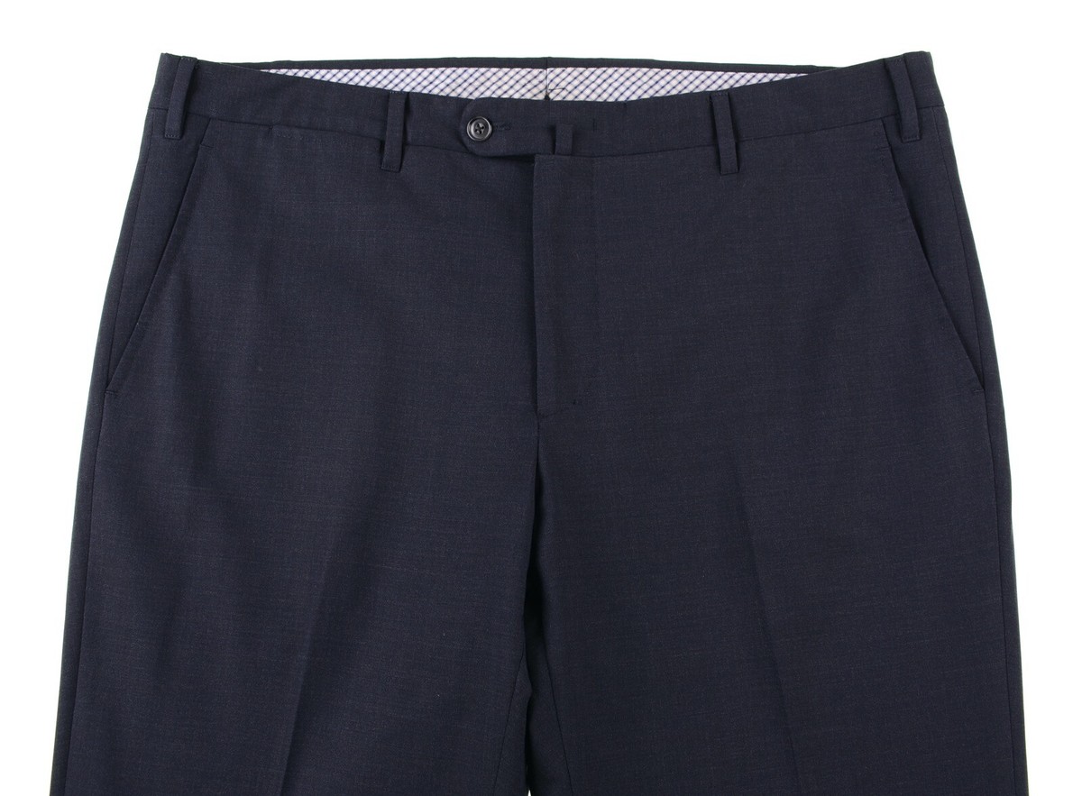ワコマリア TIGHT FIT WOOLTROUSERS RIVER GRAY Woolmark 100% Pure New Wool Italy Gray Mens Dress Pants