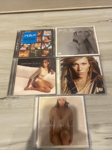 Jennifer Lopez CD DVD LOT : The Reel Me J To The Lo On The 6 This Me…Then J.Lo
