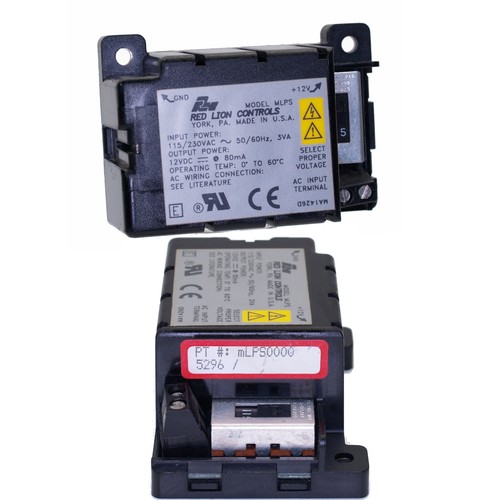 RED LION CONTROLS POWER SUPPLY 115/230 VAC 12 VDC MLPS0000 - Picture 5 of 5