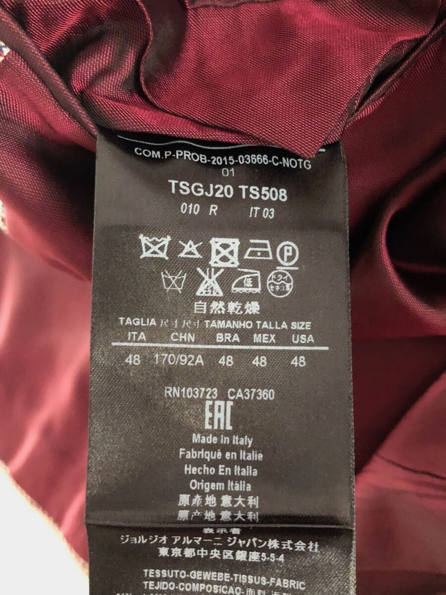 Giorgio Armani Tokyo Mens Silk Wool Blend Jacket Size 48 | eBay Giorgio Armani Tokyo Mens Silk Wool Blend Jacket Size 48 | eBay