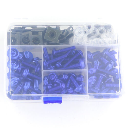 Fairing Bolts Kit Screws Aftermarket Fit For Yamaha YZF-R1 YZF-R15 YZF-R1M Red - Picture 7 of 12