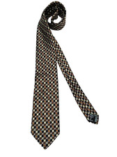 1254 ) ROBERT TALBOTT MEN'S TIE 100% SILK MADE IN USA