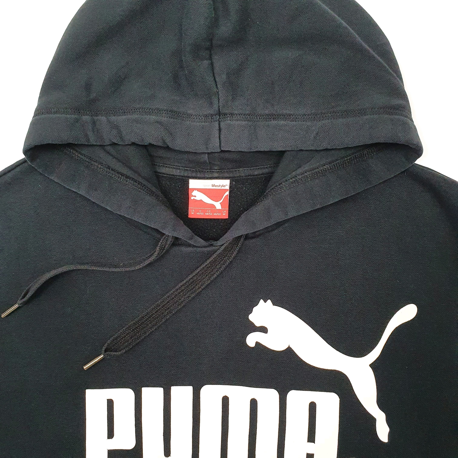 PUMA Hoodie Cotton & Polyester Jumper Sweatshirt Mens M image 2
