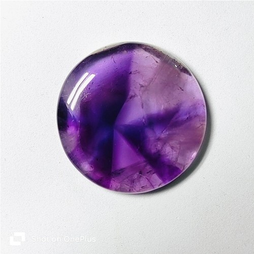 Piedra preciosa suelta cabujón ametrino natural morado 95 quilates ME-11025 - Imagen 2 de 5