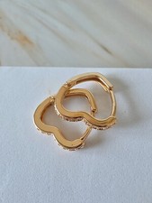 Heart Hoop Earrings for Women Gold 14k 925 Silver Birthday Gifts for Her