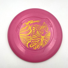 Wham-O Frisbee Disc Hot Pink Butterflies 2015
