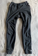 NOVARA Thermal Running Cycling Mens Medium M Joggers Tights Pants Black