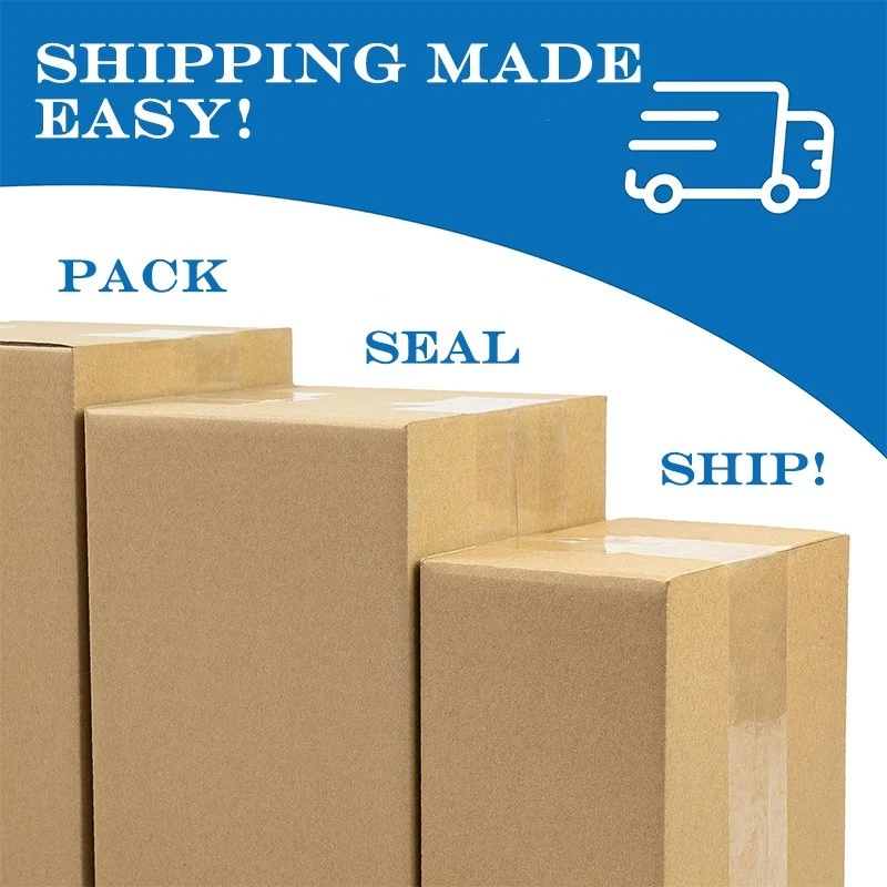 Secure Seal 6x6x4 Corrugated Boxes - Pack of 10/30/50 | Shipping Mailing Moving - Image 4 of 4