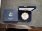 2007-W AMERICAN EAGLE PROOF SILVER COIN & CAPSULE & BOX & COA