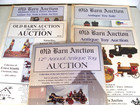 5 OLD BARN AUCTION TOY CATALOGS TIN WINDUPS CAST IRON PRESSED STEEL