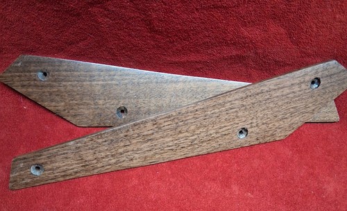 Roland System-8 Solid Walnut Replacement Wood Sides