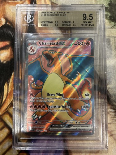 Charizard ex graded BGS 9.5 for sale on eBay