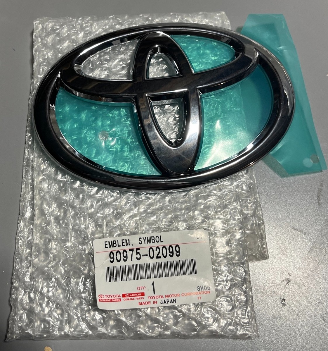 Genuine Toyota Land Cruiser 2016-2021 Rear Trunk Emblem 90975 