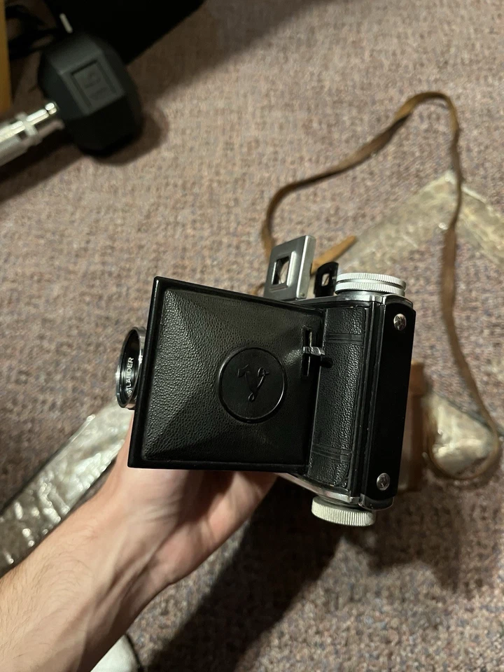 Cámara fotográfica plegable Voigtländer Bessa 66 Vaskar 1:45/75 Prontor-S Foto 4 de 4