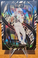 2024 Panini Select - Premier Level Kendrick Bourne #176 Zebra Prizm