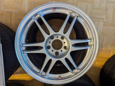 Kosei K1-ts 17x9 5x114.3 Silver 45 Lightweight Used Minor Rash 16 Lbs Og Rare