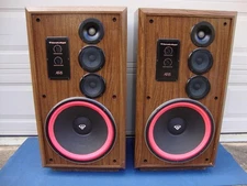 Nice Cerwin Vega  AT-15 Large 3-way Floor Speakers -15" Woofer -Reconditioned