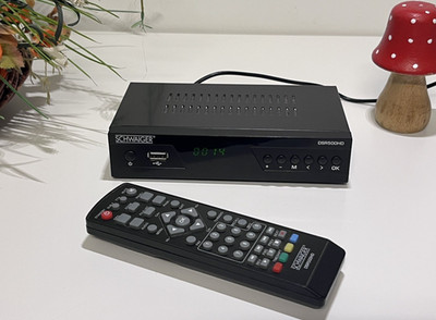 Schwaiger DSR 500 HD Sat Receiver DVB-S2 Full HD HDMI USB, wie neu