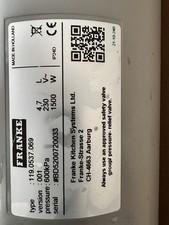 Franke Minerva 3 in 1 boiling water tank, 4.7-5L, See Description 
