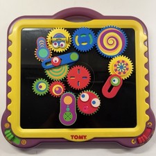 Rare 1997 TOMY Gearation Magnetic Gears Set Complete Seen On Baby Einstein