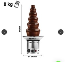 Commercial Stainless Steel Chocolate FondueChocolate Fountain Machine 4-7 Tiers