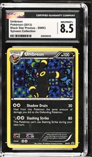 CGC 8.5 Umbreon BW93 Black Star Promos Sylveon Collection) Holo Pokemon Card
