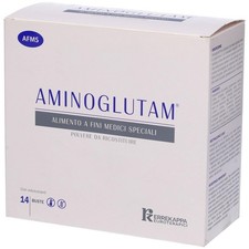 Aminoglutam® Integratore con Aminoacidi, Glutammina e Vitamine, 14 Buste