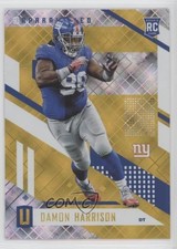 2017 Panini Unparalleled Yellow 56/199 Damon Harrison #107 9m2