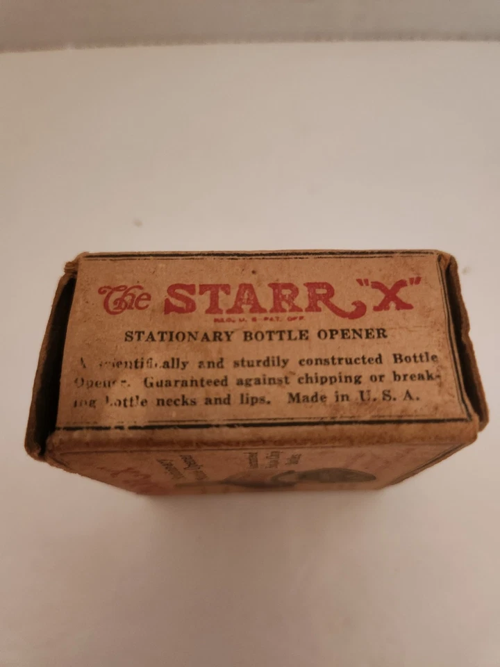  The STARR "X" Drink Coca-Cola Vintage Stationary Bottle Opener USA Sale - Image 4 of 4
