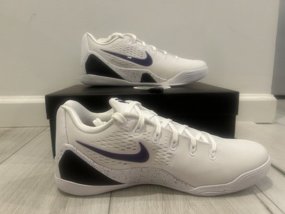 Nike Kobe 9 Elite Low EM Protro Mens Size 11.5 White