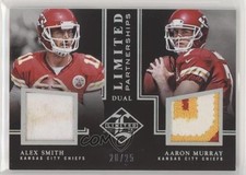 2014 Limited Partnerships Dual Materials Prime 20/25 Alex Smith Aaron Murray ux6