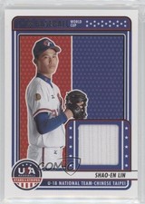 2023 Panini USA Baseball Stars & Stripes Shao-En Lin #U18-SEL 0ld5