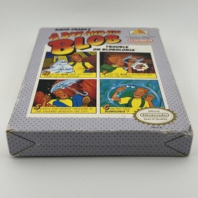 NES A Boy and His Blob - Nintendo CIB Complete - Protector Box - Cleaned TESTED