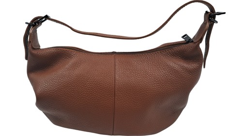 Chiara Ferretti Hobo Bag Leder braun verstellbarer Riemen T2592 D89