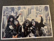 Kiss Classic 70's NYC Empire State Building Poster Gene Simmons Ace Frehley