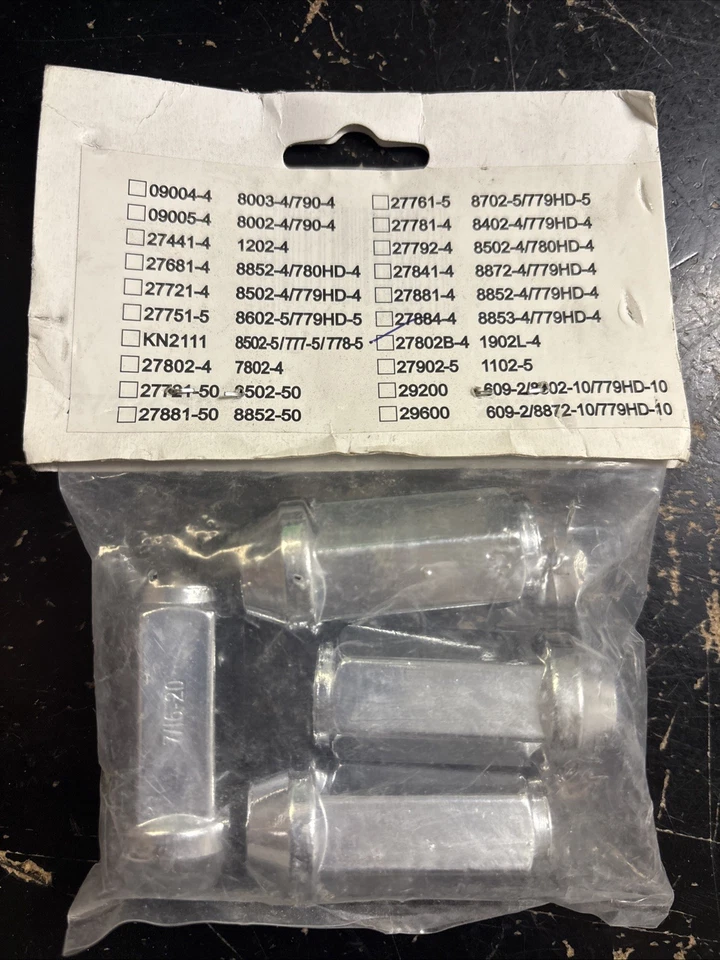 NEW CRAGAR  A-27802B-4 7/16" Bulge Lug Nut (4 PC LOT) - Image 2 of 2