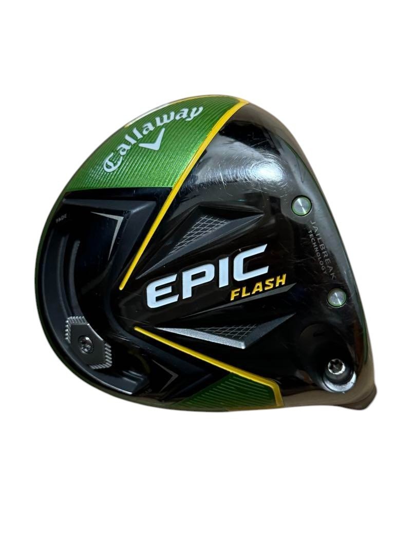 Callaway Epic Flash 9° Driver Used, High-Speed Face, Max Callaway Epic Flash 9° Driver Used, High-Speed Face, Max