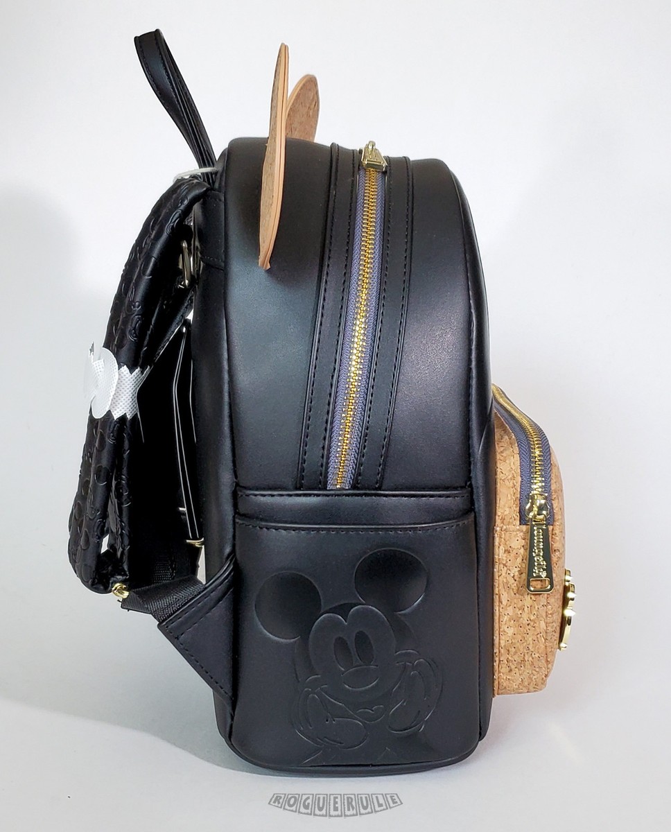 🚦Loungefly Disney Mickey Mouse Cork Pin Display Mini Backpack