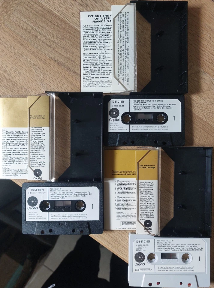 3 x FRANK SINATRA Cassette Albums: BEST OF VOL 3, WORLD ON A STRING & VERY BEST - Image 4 of 4