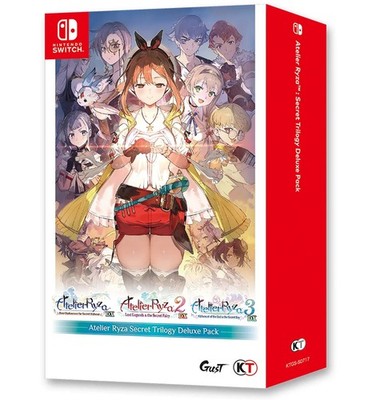 Atelier Ryza Secret Trilogy DX (Multi-Language) Switch New Special [2025 RPG]