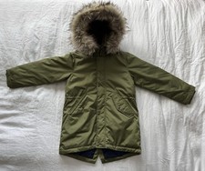 J-Crew Boys Fishtail Parka Green