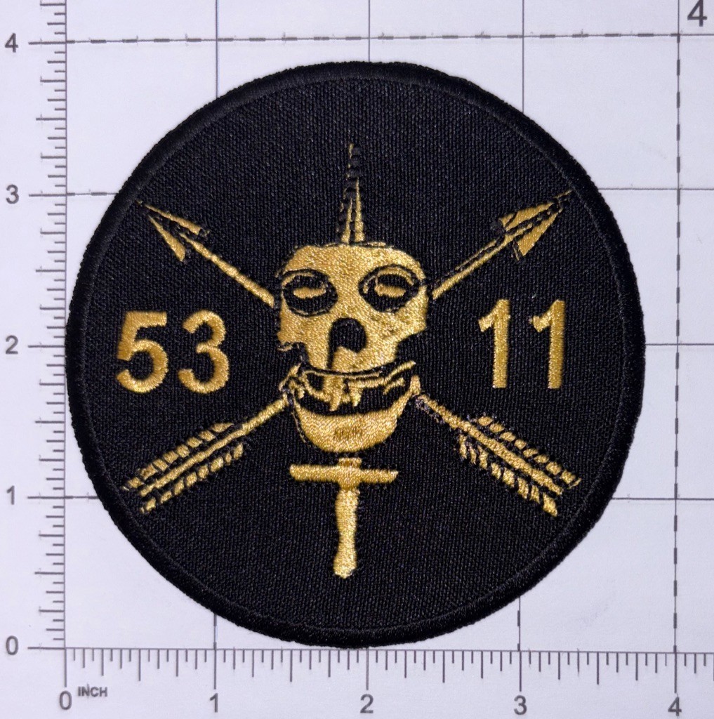 5TH SFG Special Forces group Team ODA 5311 Patch Hook & Iron