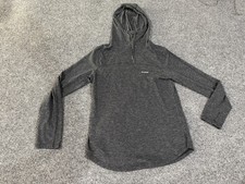 Columbia Hoodie Womens Medium Gray Omni-Wick 1/4 Zip Pullover Hiking Shirt
