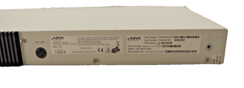 ADVA FSP150CCf Carrier Ethernet Service Extension Switch 1*PSU - 第 5/5 張圖片