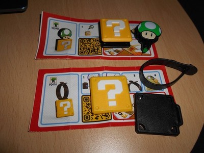 NEU !!! 2 x Kinder Joy  - Super Mario 2  - VQ 390A + VQ 416  +   2  BPZ