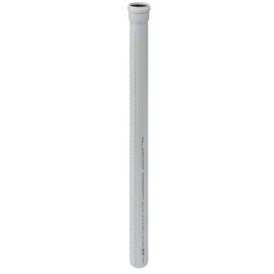SKOLANsafe Rohr DN 78, 1000 mm mit einer Muffe