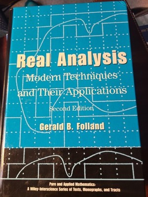Real Analysis Modern Techniques and Their Applications 2nd Edition by Folland