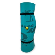 Splash Island Floating Water Mat 12 x 6 FT Blue Boat Pool Lake OV12