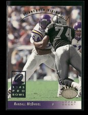 1993 SP #160 Randall McDaniel Minnesota Vikings